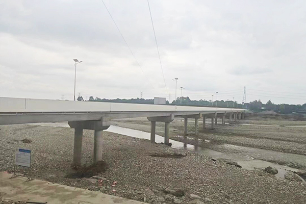 什邡市X112禾隐路永济大桥新建工程正式建成通车