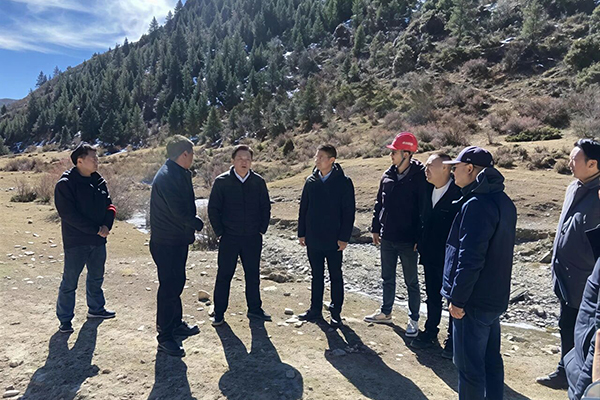 雅江县委书记王军率队深入X038米呷项目督导调研