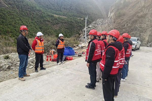 麻德项目联合监理单位开展防灭火盲演